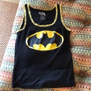 Black Batman tank top